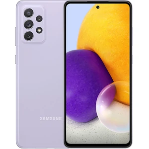 Цвет: Фиолетовый - Смартфон Samsung Galaxy A72 SM-A725F 6/128GB Violet (SM-A725FLVD) UA