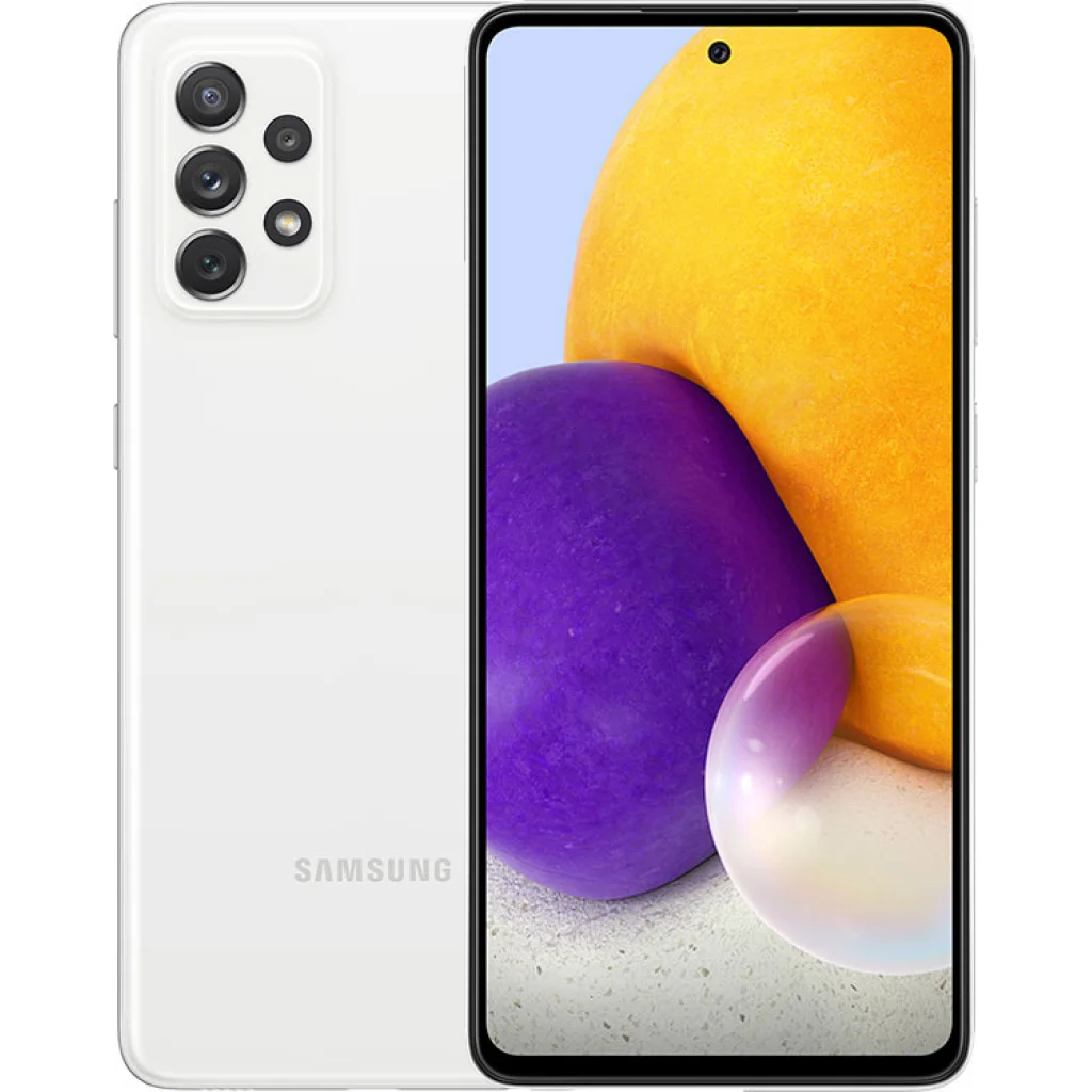Смартфон Samsung Galaxy A72 SM-A725F 6/128GB White (SM-A725FZWD) UA