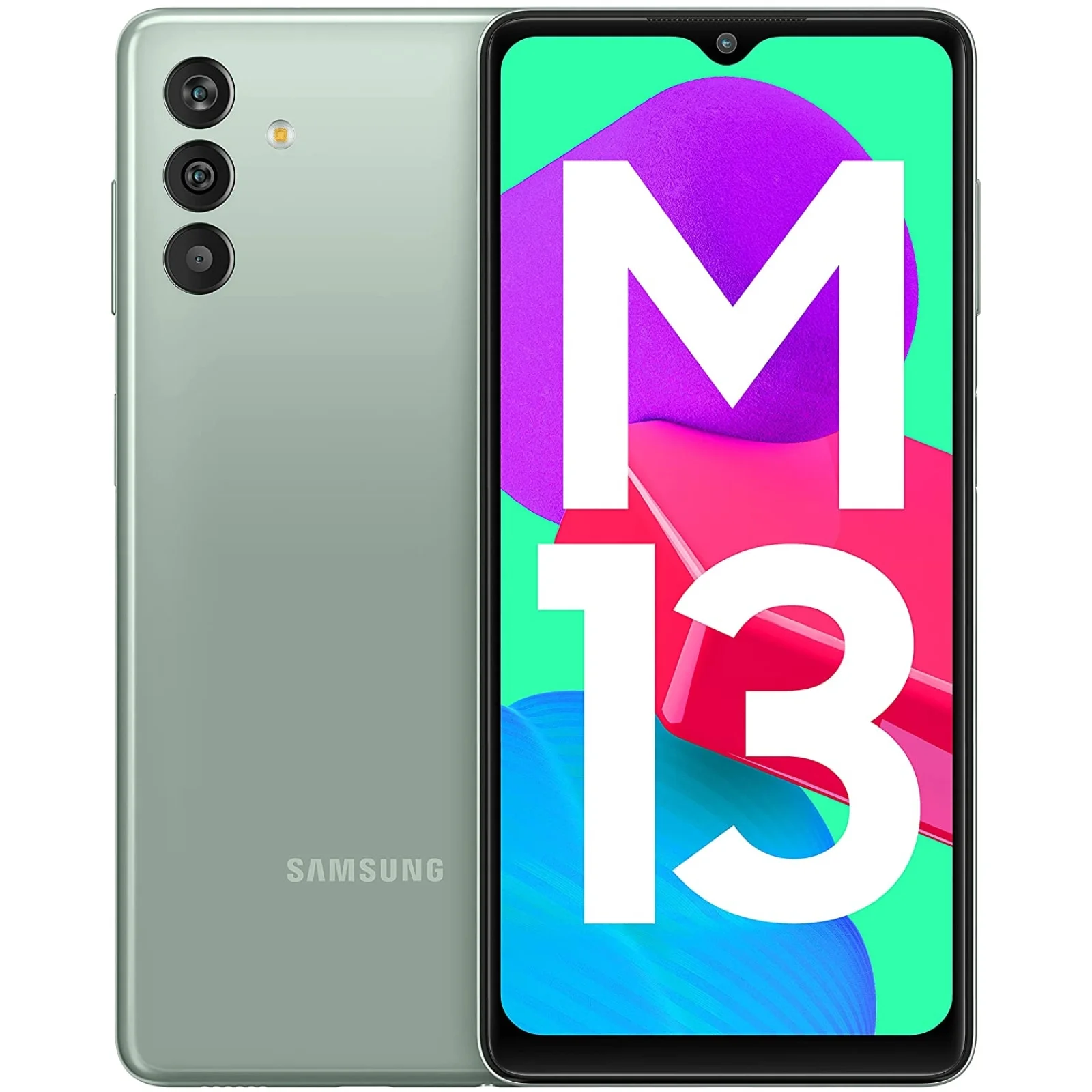 Смартфон Samsung Galaxy M13 SM-M135FU 6/128GB Aqua Green (India)