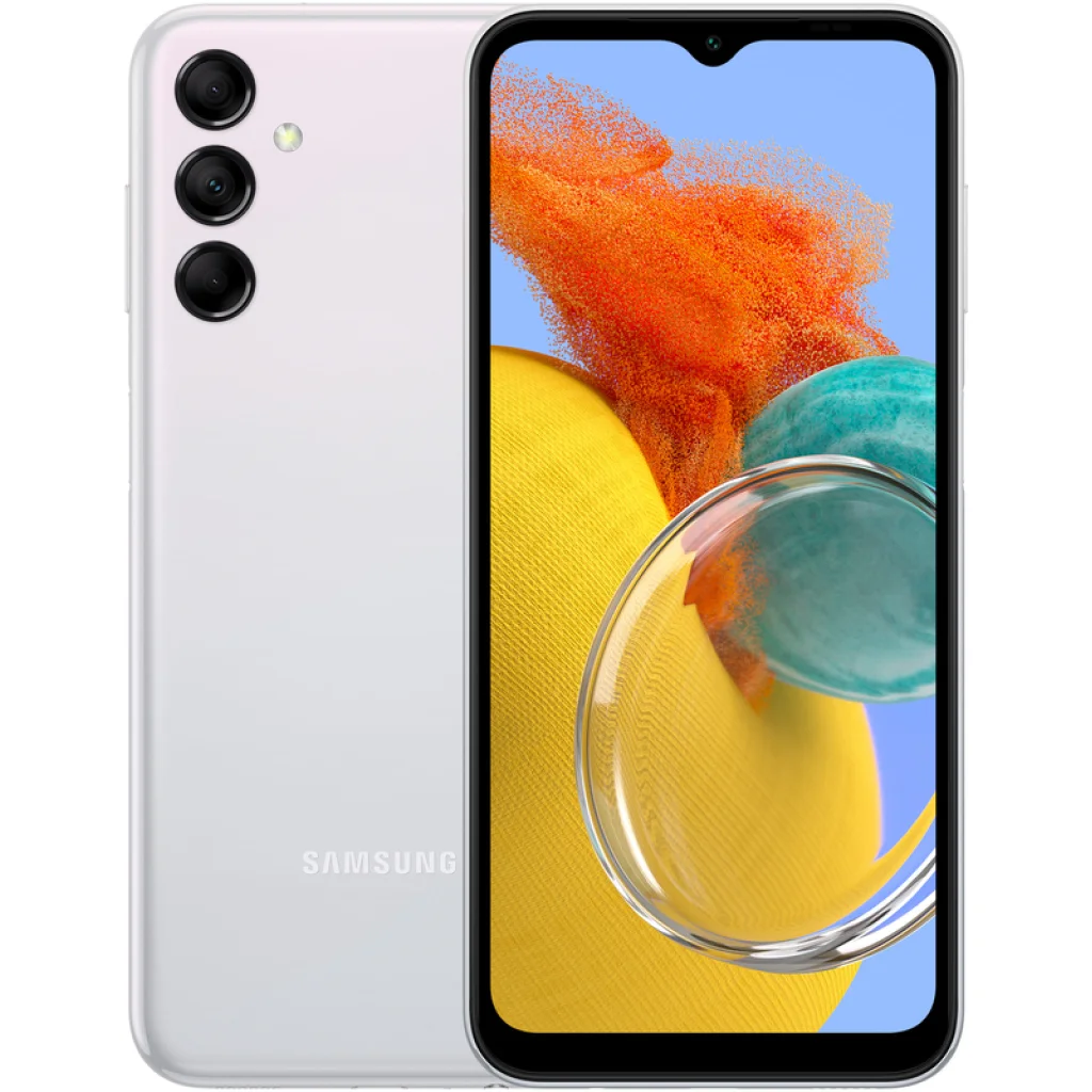 Смартфон Samsung Galaxy M14 5G 4/64GB Silver (SM-M146BZSU)