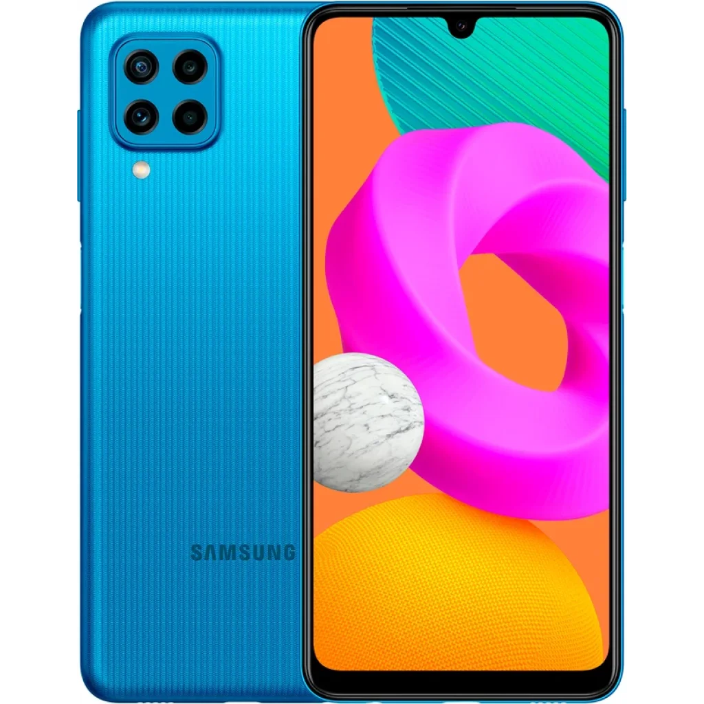 Смартфон Samsung Galaxy M22 4/128GB Light Blue (SM-M225FLBG) UA