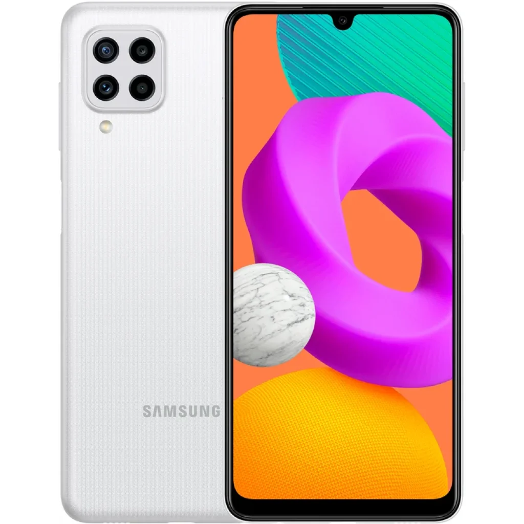 Смартфон Samsung Galaxy M22 4/128GB White (SM-M225FZWG) UA