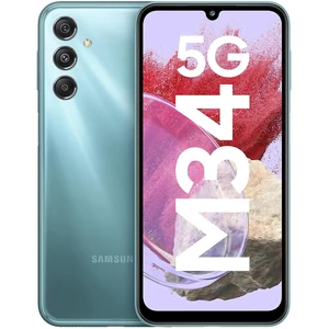 Цвет: Голубой - Смартфон Samsung Galaxy M34 5G 8/128GB Blue (SM-M346BZBG)