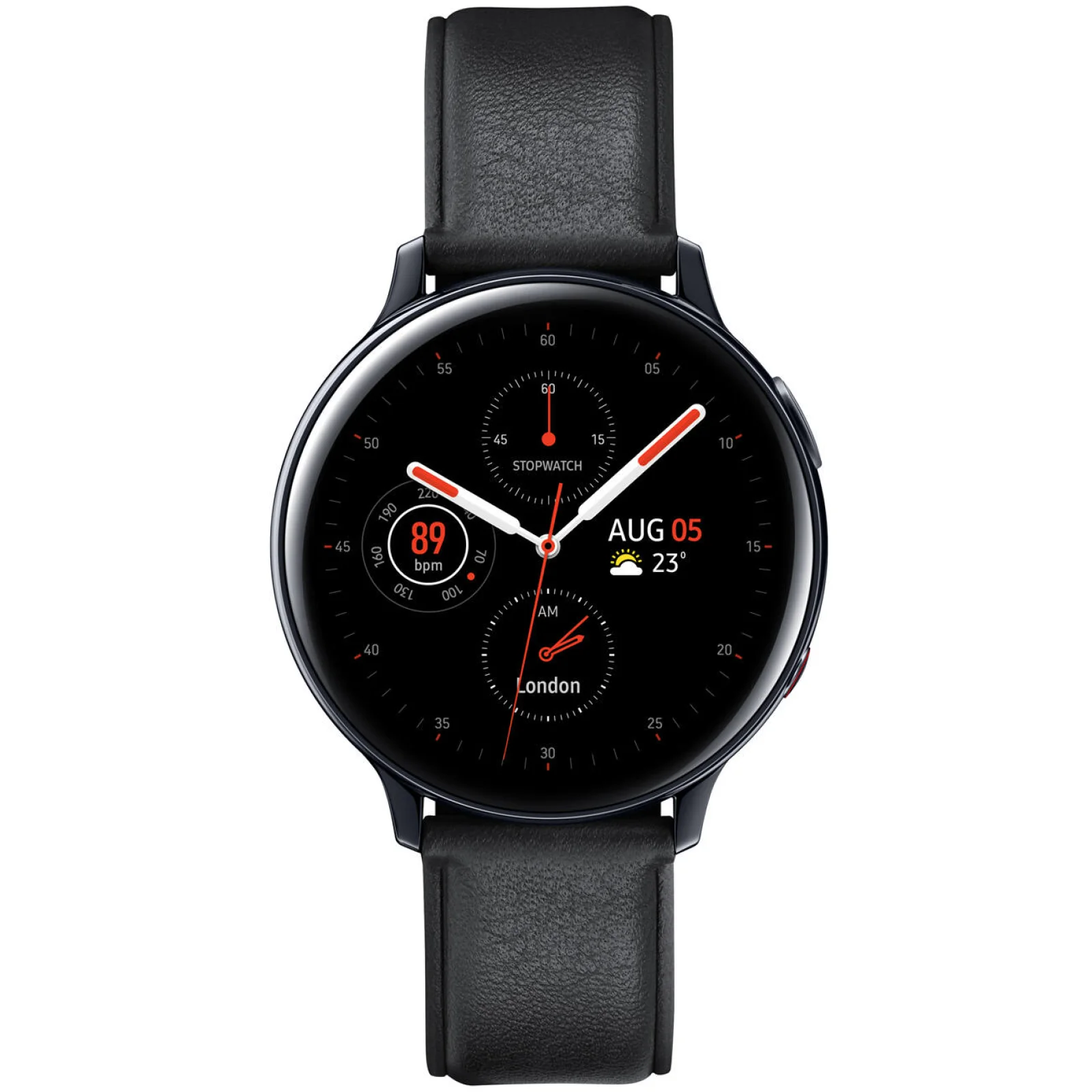 Смарт-часы Samsung Galaxy Watch Active 2 44mm LTE Black Stainless Steel (SM-R825U)