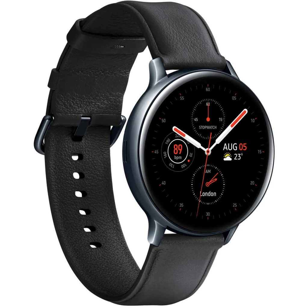 Смарт-часы Samsung Galaxy Watch Active 2 44mm LTE Black Stainless Steel (SM-R825U)