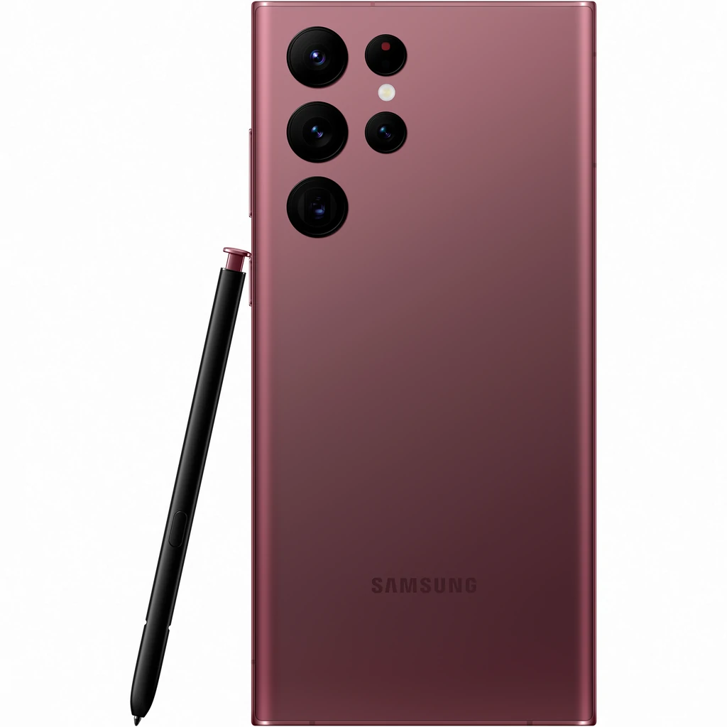 Смартфон Samsung Galaxy S22 Ultra 8/128GB Burgundy (SM-S908BDRDSEK)
