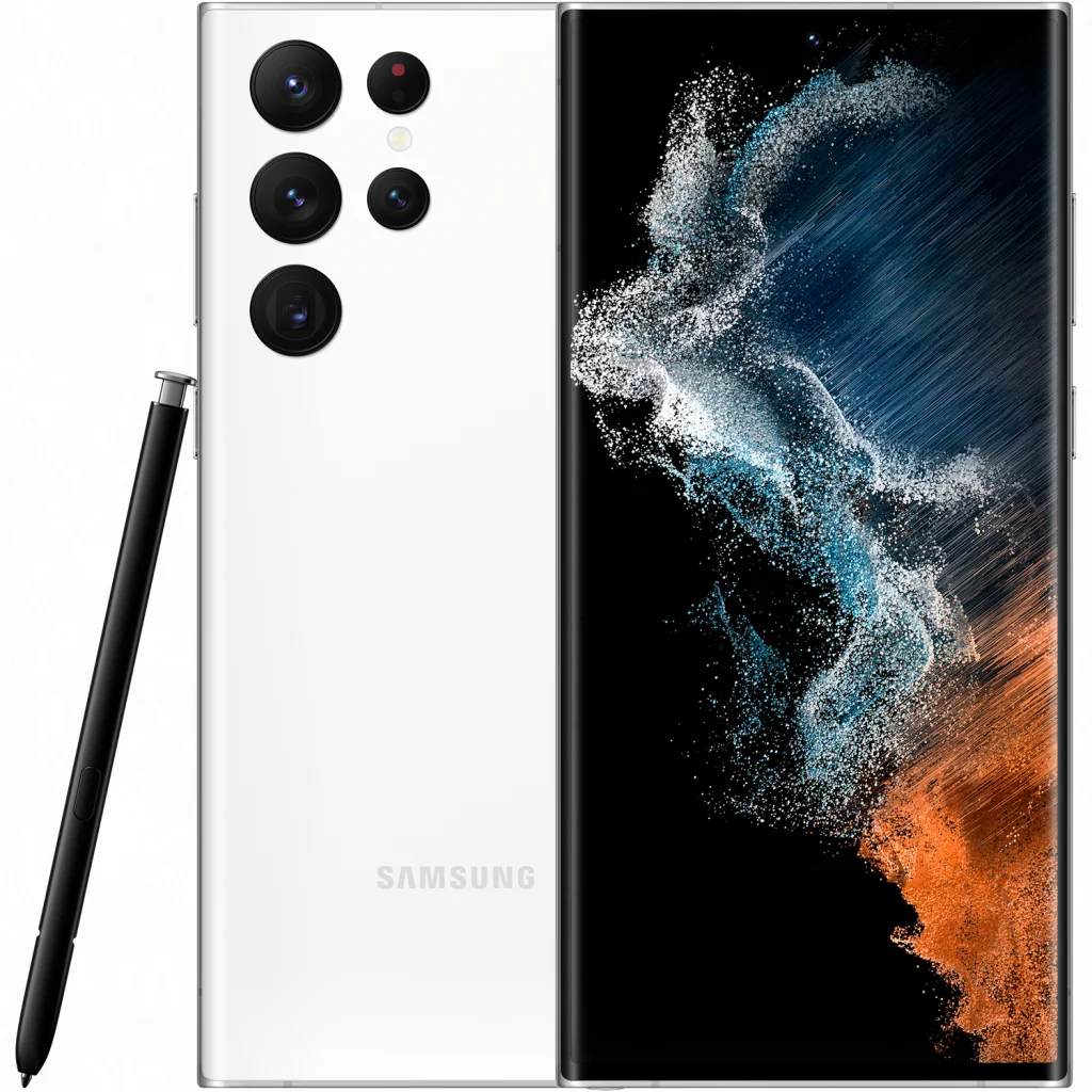 Смартфон Samsung Galaxy S22 Ultra 8/128GB Phantom White (SM-S908BZWDSEK)
