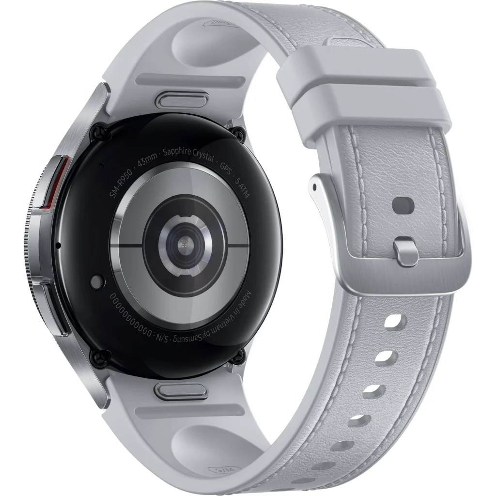 Смарт-годинник Samsung Galaxy Watch6 Classic 43mm Silver (SM-R950NZSA) UA
