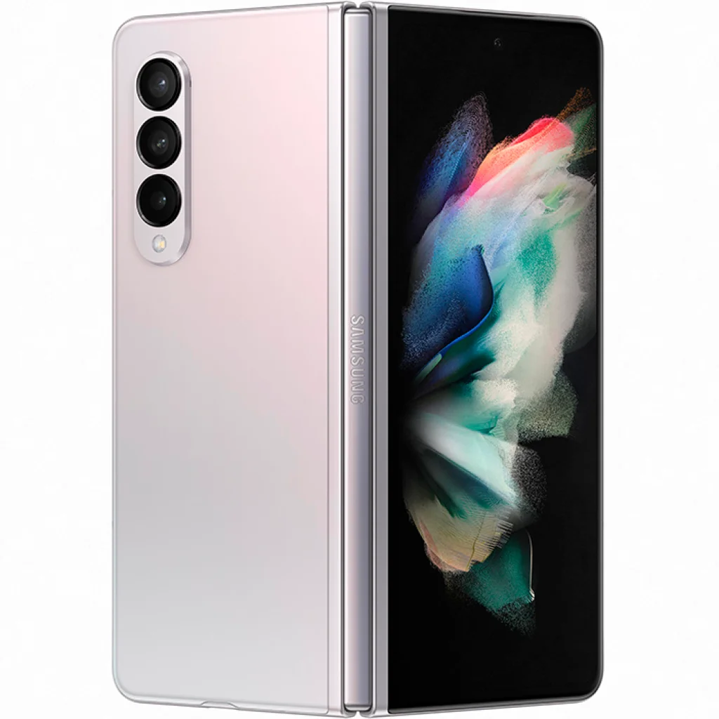 Смартфон Samsung Galaxy Z Fold3 5G 12/512GB Phantom Silver (SM-F926BZSG) UA
