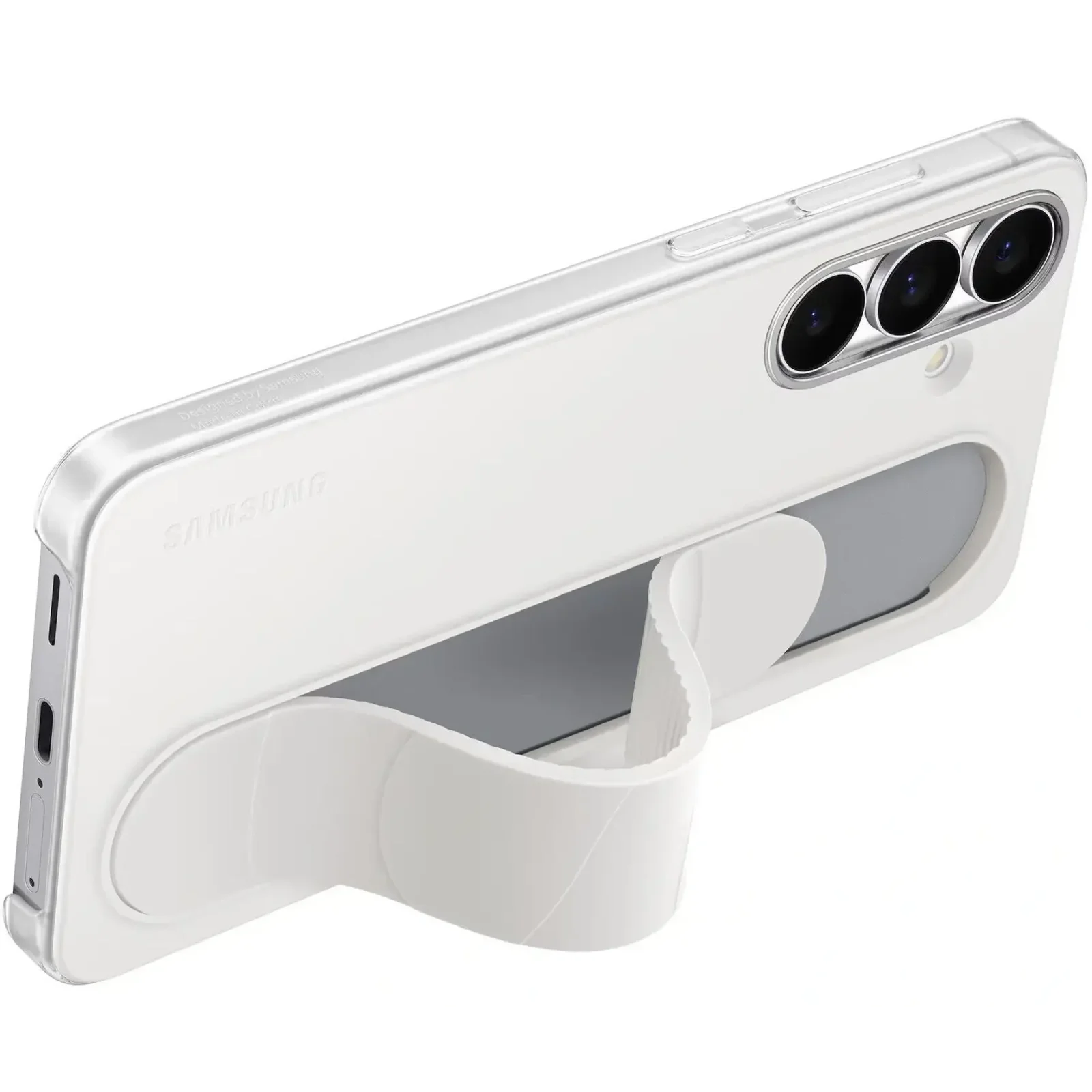 Чохол Samsung Standing Grip Case Light White для Samsung Galaxy S25 FE (EF-GS731CWEGWW)