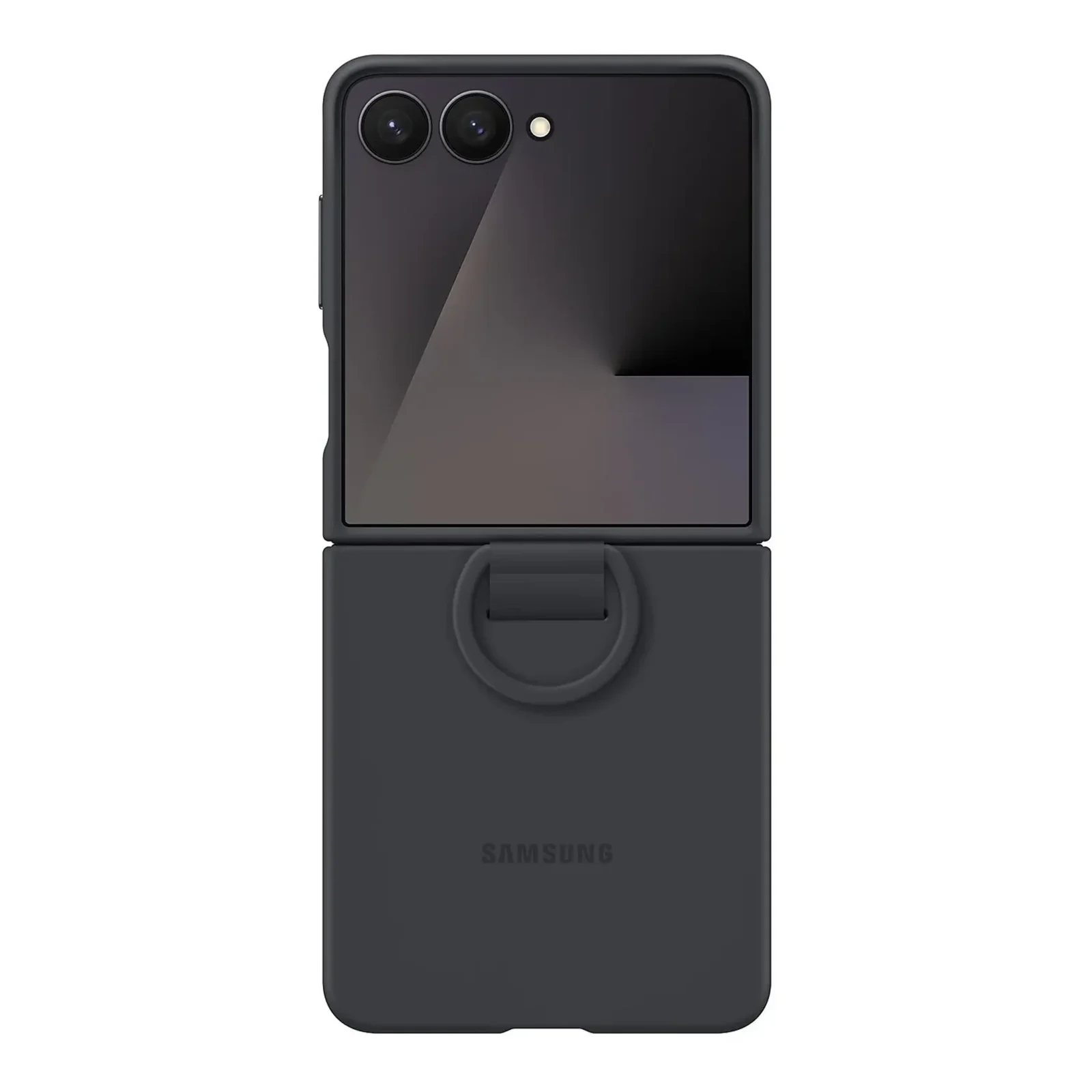 Чохол Samsung Silicone Case with Ring Black для Samsung Galaxy Flip7 (EF-PF766TBEGUA)