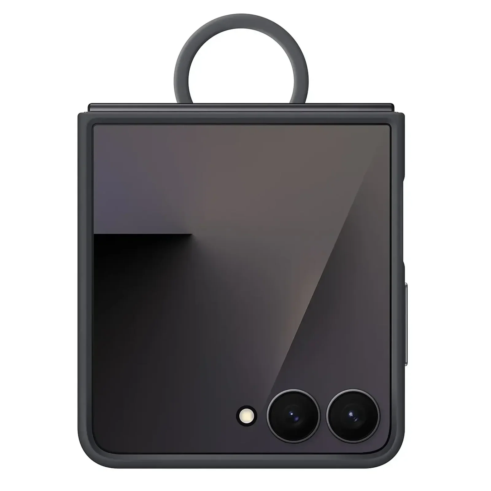Чохол Samsung Silicone Case with Ring Black для Samsung Galaxy Flip7 (EF-PF766TBEGUA)
