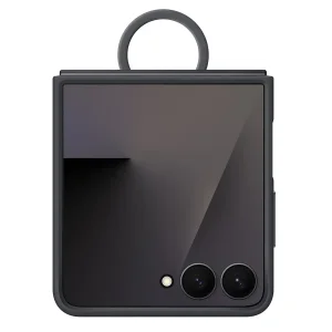 Чохол Samsung Silicone Case with Ring Black для Samsung Galaxy Flip7 (EF-PF766TBEGUA)
