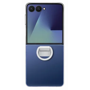 Чехол Samsung Clear Case with Ring Transparency для Samsung Galaxy Flip7 (EF-QF766CTEGUA)