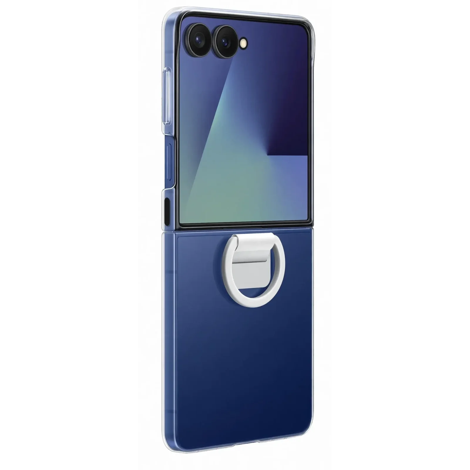 Чехол Samsung Clear Case with Ring Transparency для Samsung Galaxy Flip7 (EF-QF766CTEGUA)
