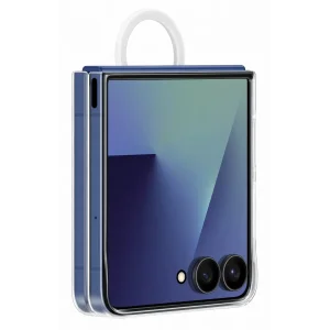 Чехол Samsung Clear Case with Ring Transparency для Samsung Galaxy Flip7 (EF-QF766CTEGUA)