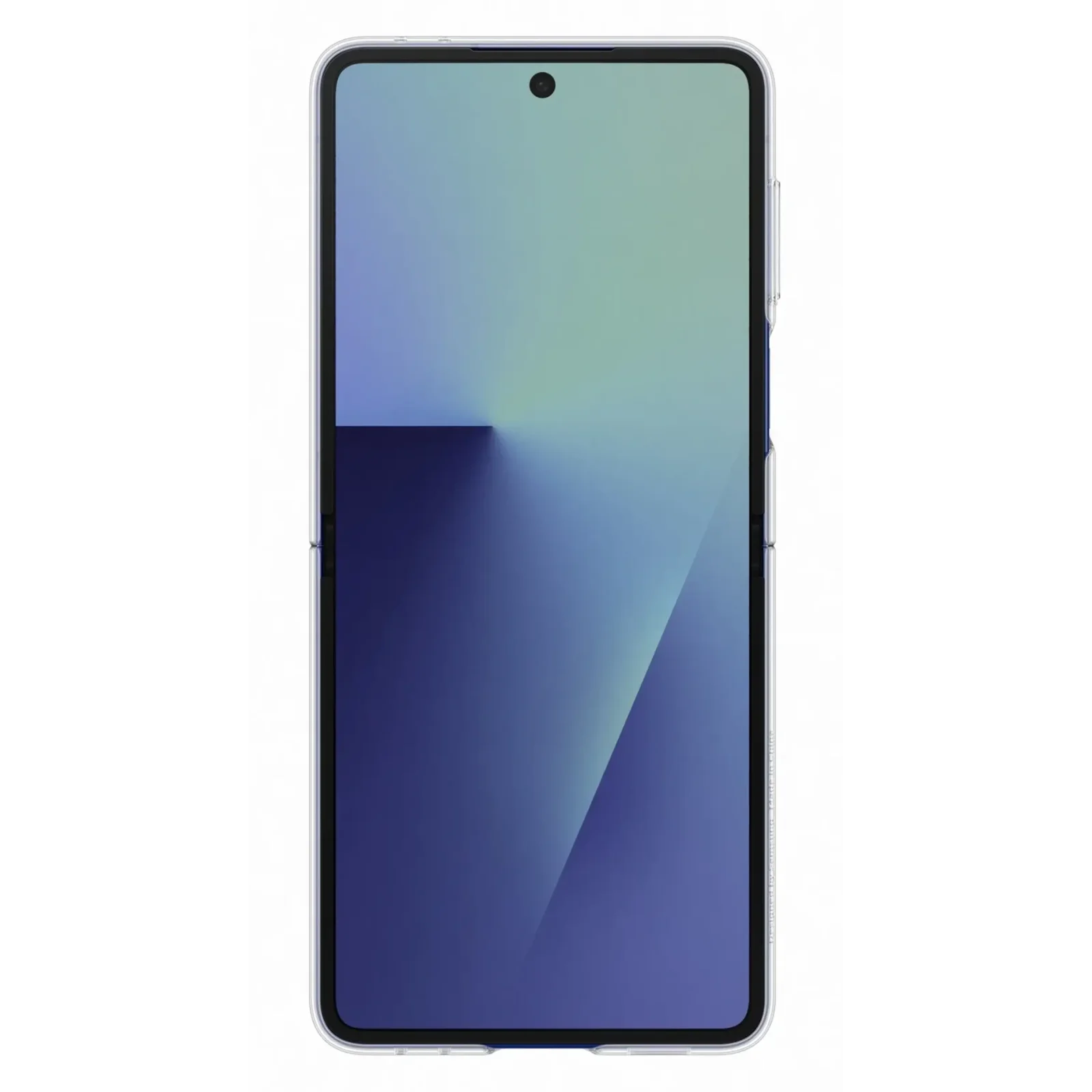 Чехол Samsung Clear Case with Ring Transparency для Samsung Galaxy Flip7 (EF-QF766CTEGUA)
