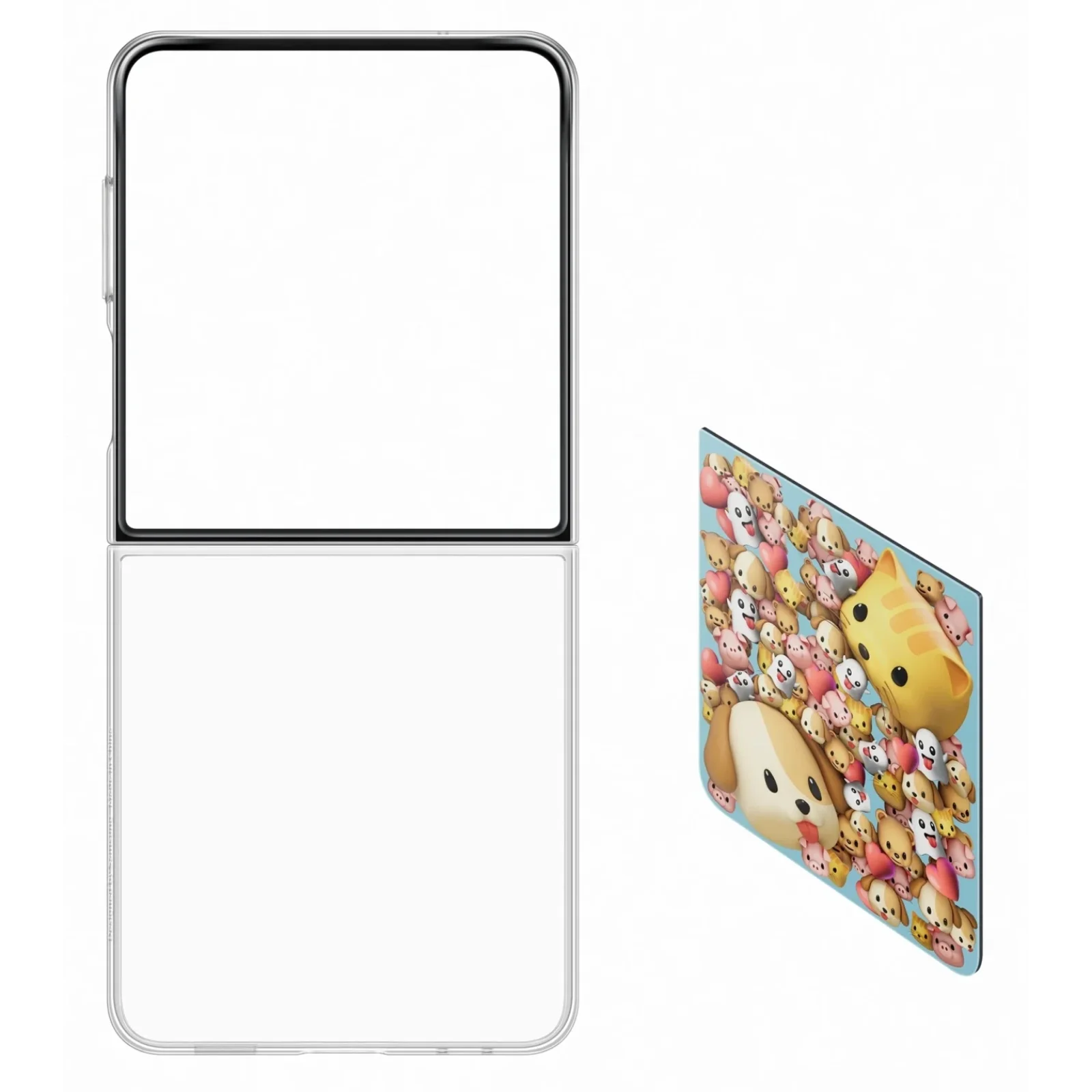 Чохол Samsung Flipsuit Case Transparency для Samsung Galaxy Flip7 (EF-ZF766CTEGUA)