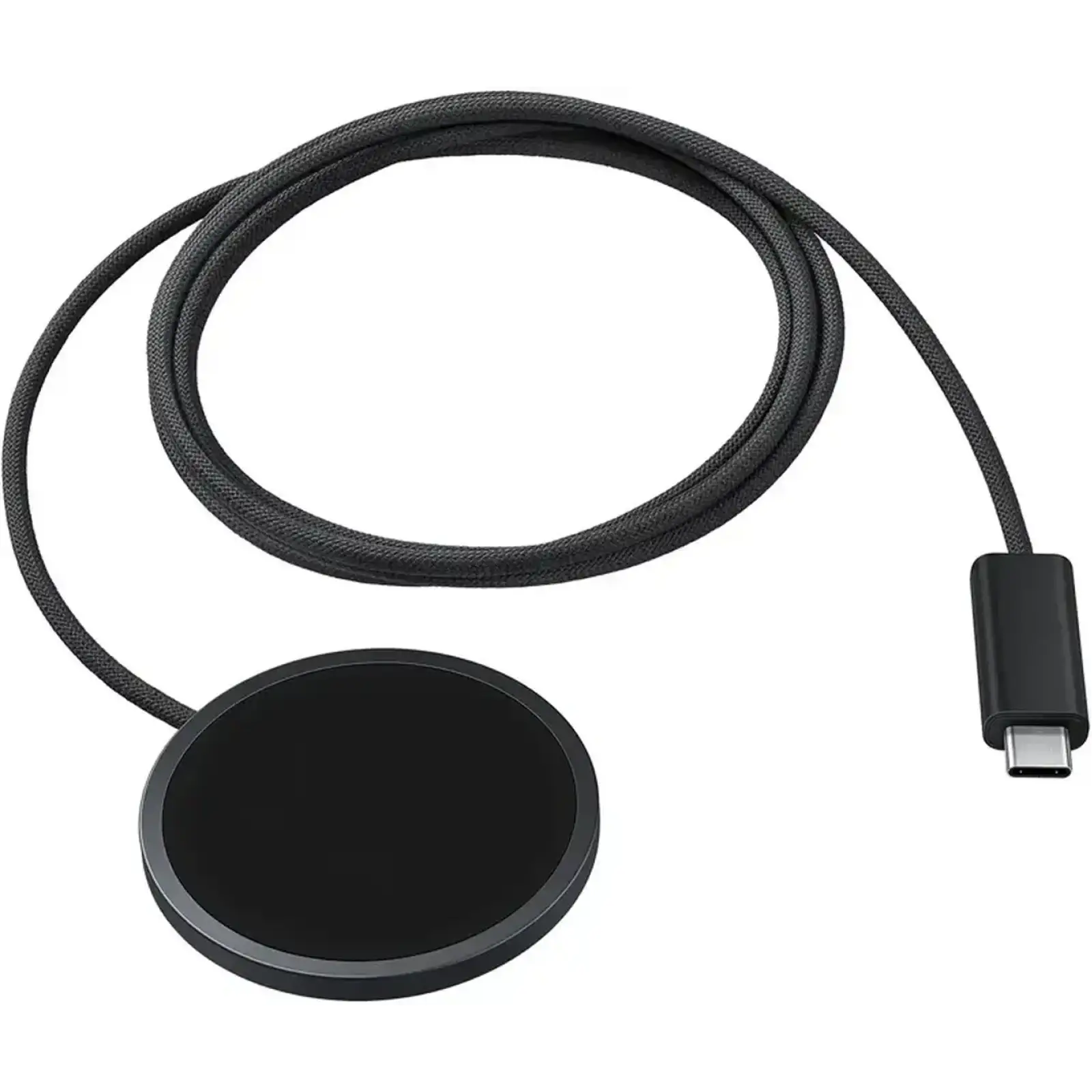 Бездротова зарядка Samsung 25W Magnet Wireless Charger with TA 45W Dark Gray (EP-P2900TBEGWW) UA