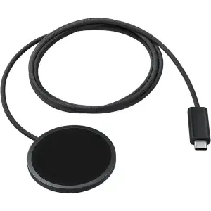 Бездротова зарядка Samsung 25W Magnet Wireless Charger with TA 45W Dark Gray (EP-P2900TBEGWW) UA