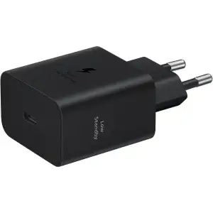 Бездротова зарядка Samsung 25W Magnet Wireless Charger with TA 45W Dark Gray (EP-P2900TBEGWW) UA