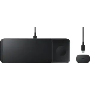 Бездротова зарядка Samsung 3 in 1 Black (EP-P6300TBRGRU)