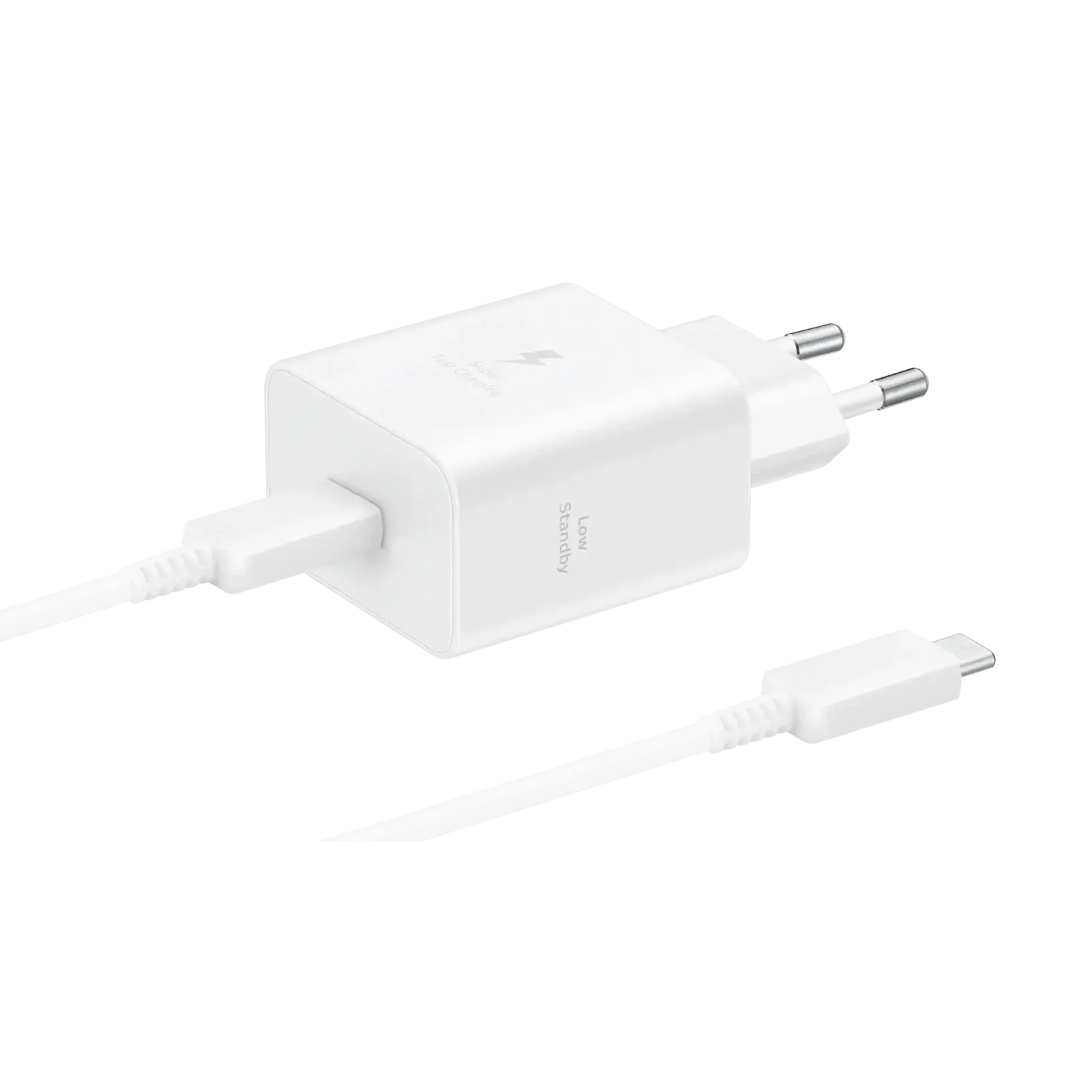 МЗП Samsung Fast Charging Type-C 45W with Cable White (EP-T4511XWEGEU)