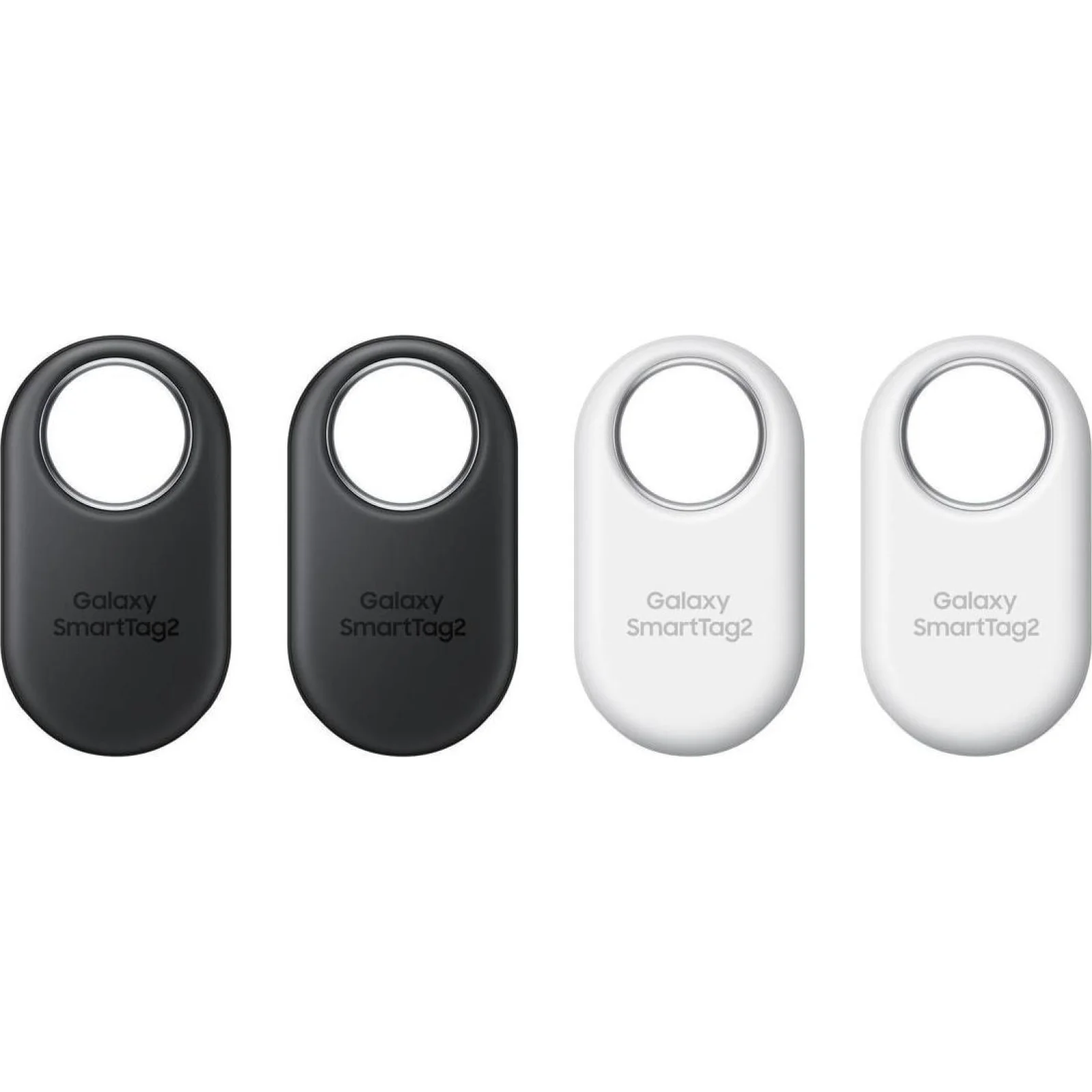 Трекер Samsung Galaxy SmartTag2 (4 Pack) 2 Black + 2 White (EI-T5600KWEG)