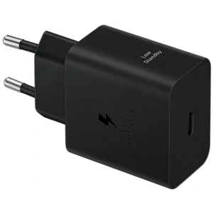 Мережевий зарядний пристрій Samsung Fast Charging Type-C 45W with Cable Black (EP-T4511XBEGEU)