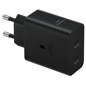 Сетевое зарядное устройство Samsung Fast Charging Type-C 50W Type-C to Type-C Cable Black (EP-T5020XBEGEU)