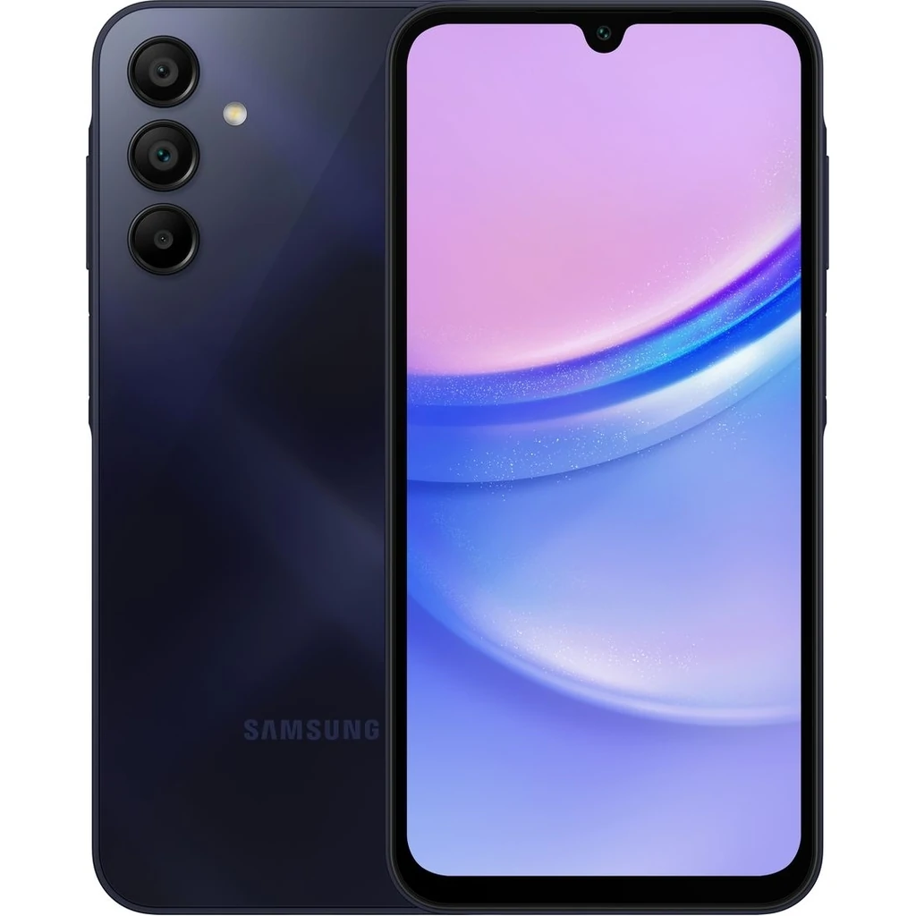 Смартфон Samsung Galaxy A15 4/128GB Blue-Black (SM-A155FZKD) UA