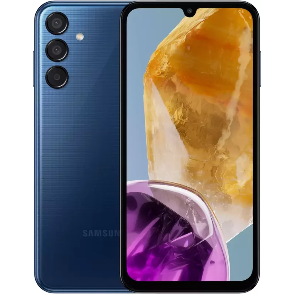 Смартфон Samsung Galaxy M15 5G 4/128GB Dark Blue (SM-M156BDBUEUC) UA