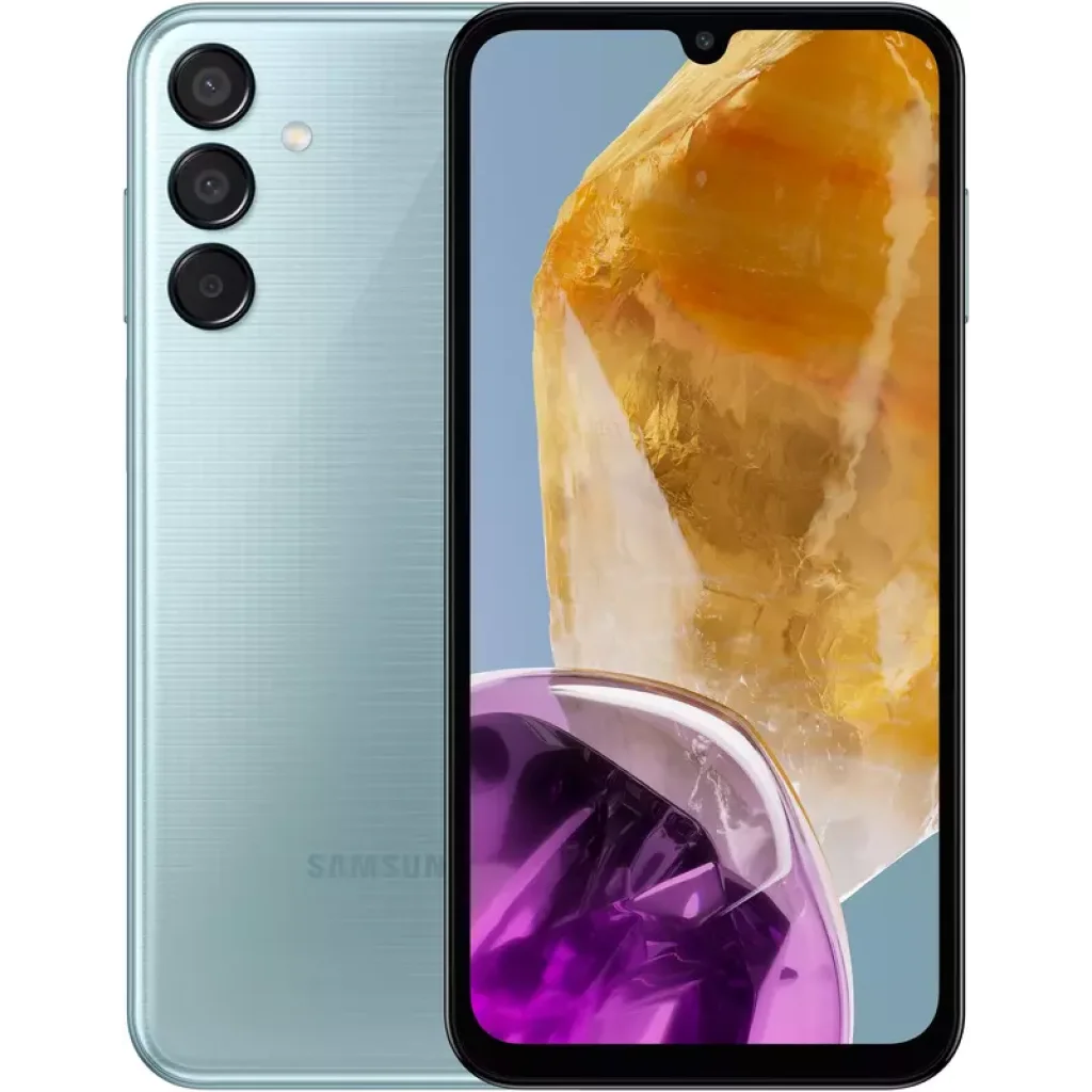 Смартфон Samsung Galaxy M15 5G 4/128GB Light Blue (SM-M156BLBUEUC) UA