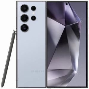 Цвет: Голубой - Смартфон Samsung Galaxy S24 Ultra 12/512GB Titanium Blue (SM-S928BLBH)