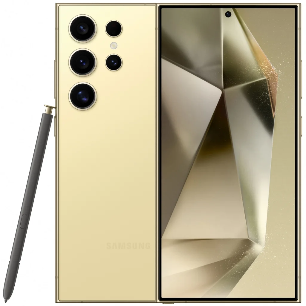 Смартфон Samsung Galaxy S24 Ultra 12/256GB Titanium Yellow (SM-S928BZYG)