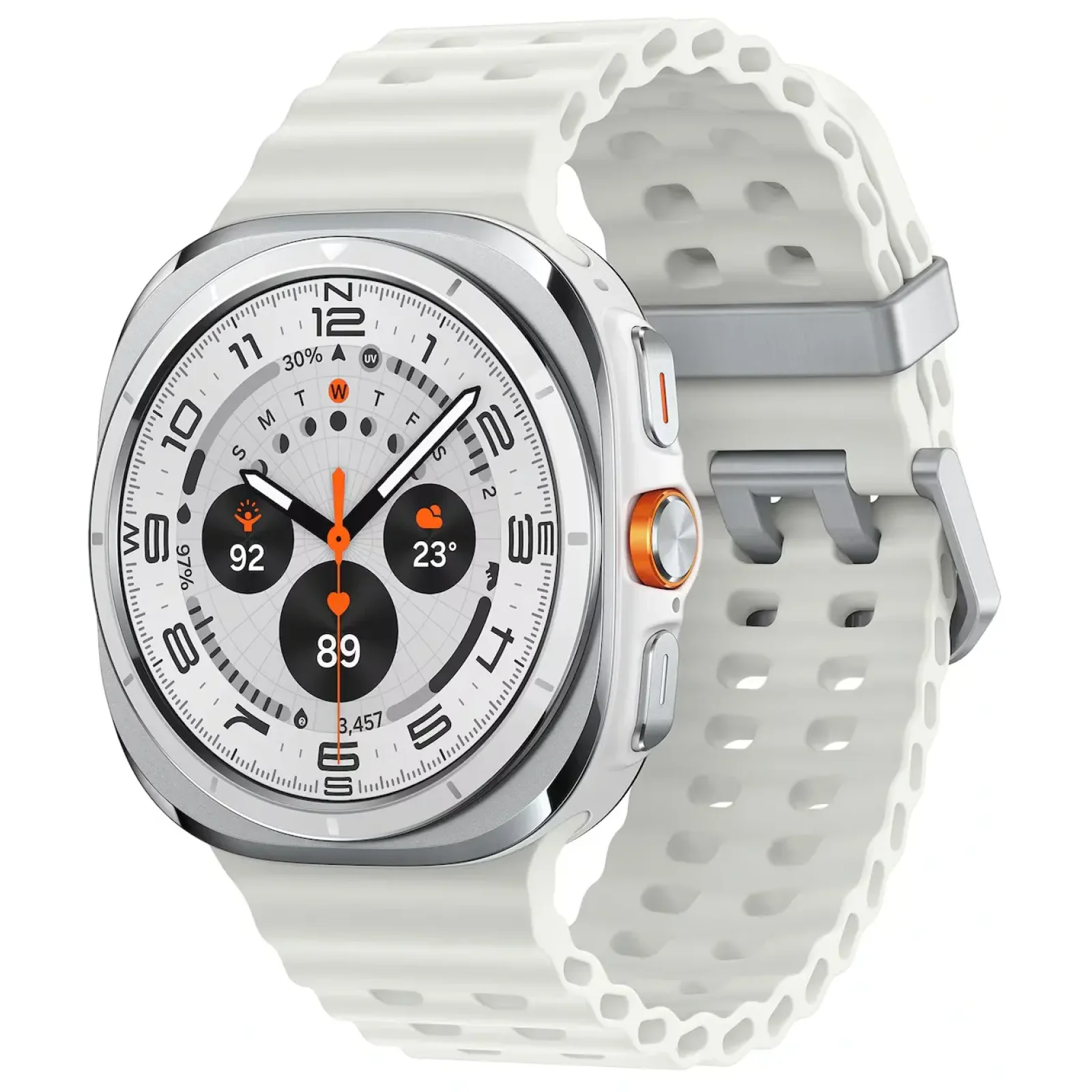 Смарт-часы Samsung Galaxy Watch Ultra 2025 Titanium White (SM-L705FAW1)