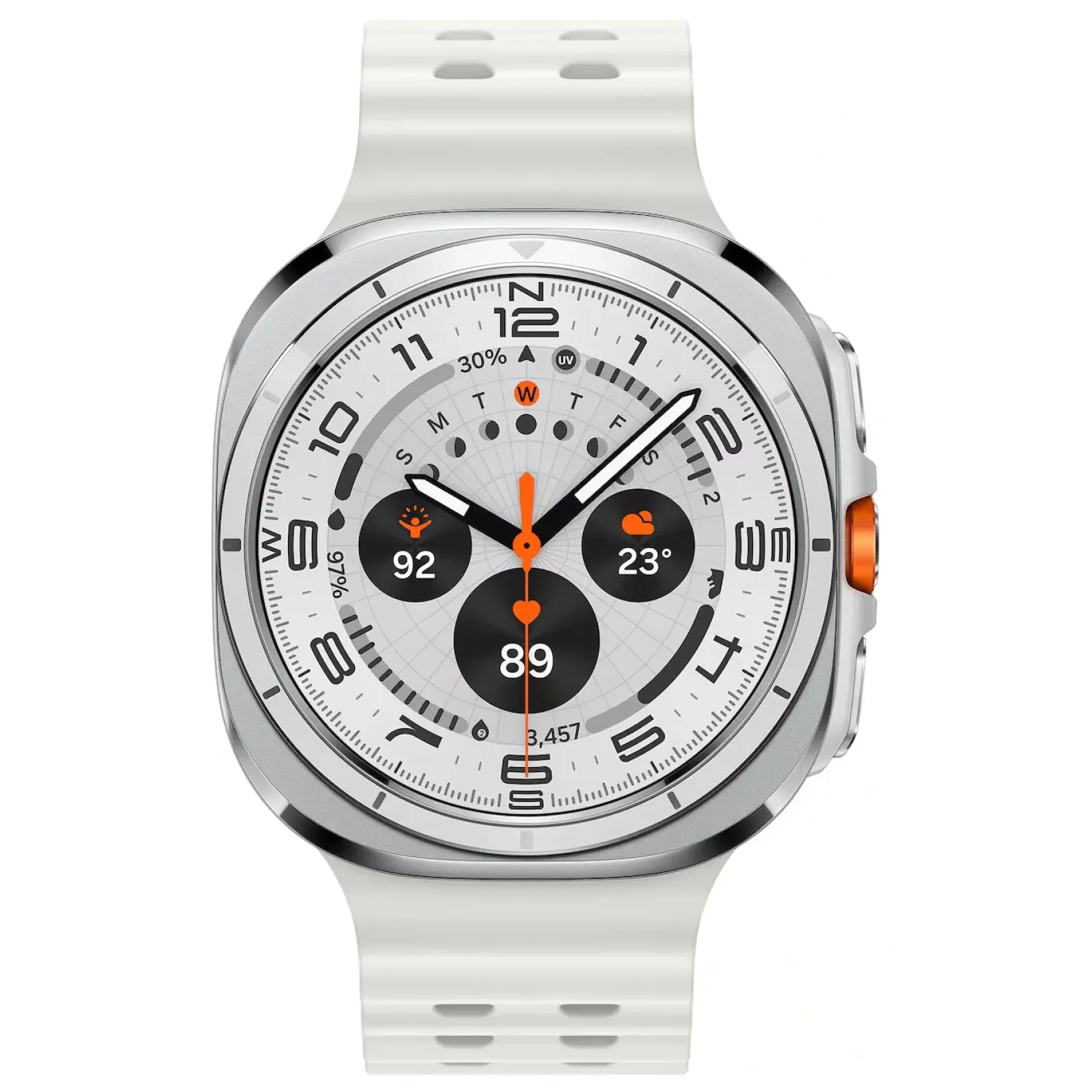 Смарт-часы Samsung Galaxy Watch Ultra 2025 Titanium White (SM-L705FAW1)