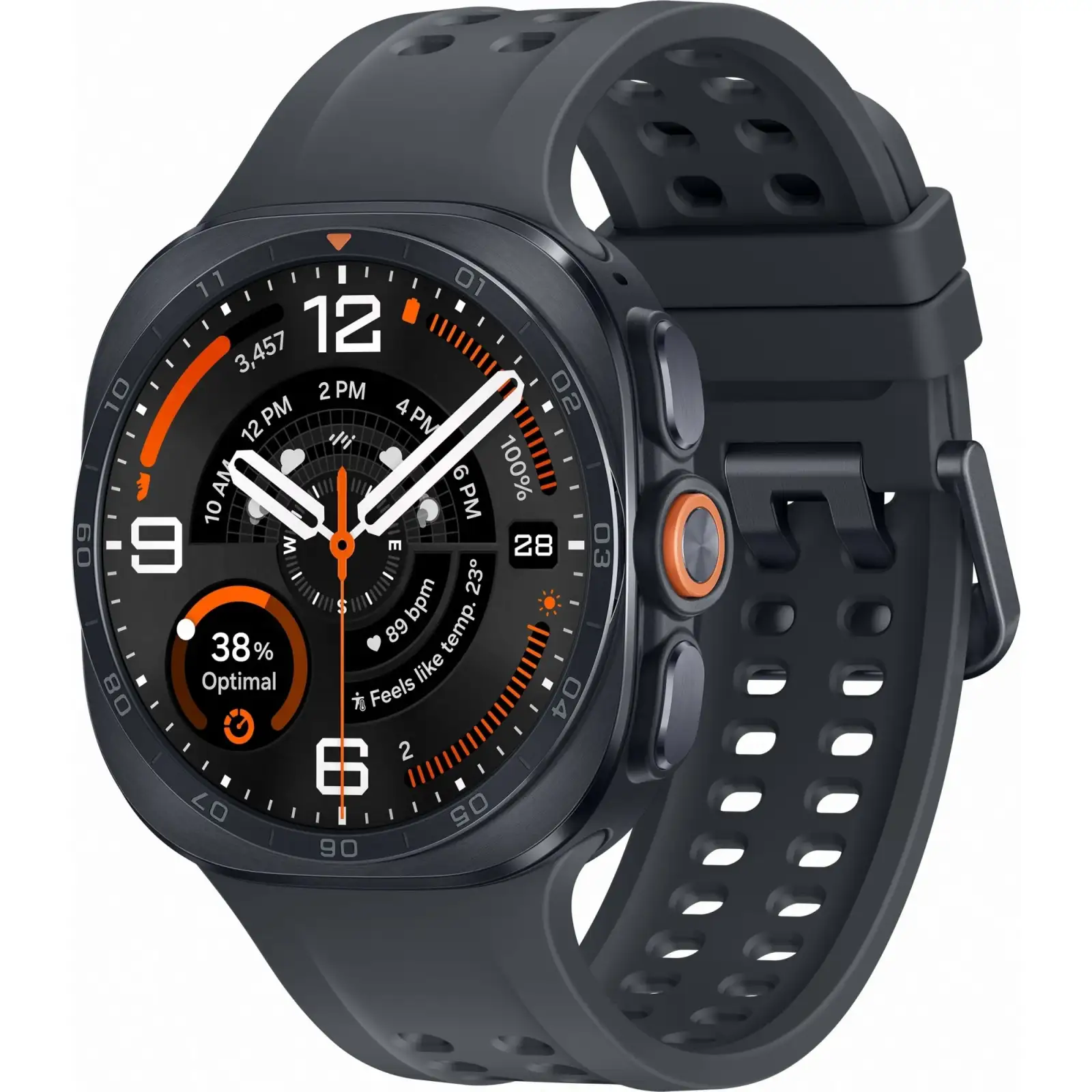 Смарт-годинник Samsung Galaxy Watch Ultra2 Titanium Black (SM-L715FZKASEK) UA