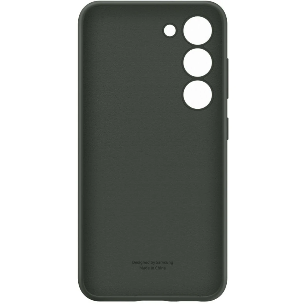 Чехол Samsung Silicone Cover Green для Samsung Galaxy S23 Plus SM-S916 (EF-PS916TGEG)