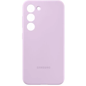 Цвет: Фиолетовый - Чехол Samsung Silicone Cover Lavender для Samsung Galaxy S23 Plus SM-S916 (EF-PS916TVEG)