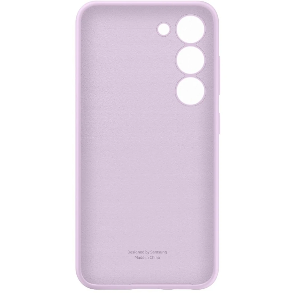 Чехол Samsung Silicone Cover Lavender для Samsung Galaxy S23 Plus SM-S916 (EF-PS916TVEG)