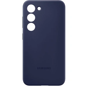 Цвет: Синий - Чехол Samsung Silicone Cover Navy для Samsung Galaxy S23 Plus SM-S916 (EF-PS916TNEG)