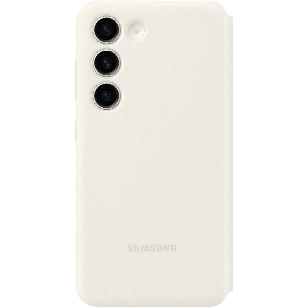 Чохол Samsung Smart View Wallet Case Cream для Samsung Galaxy S23 SM-S911 (EF-ZS911CUEG)