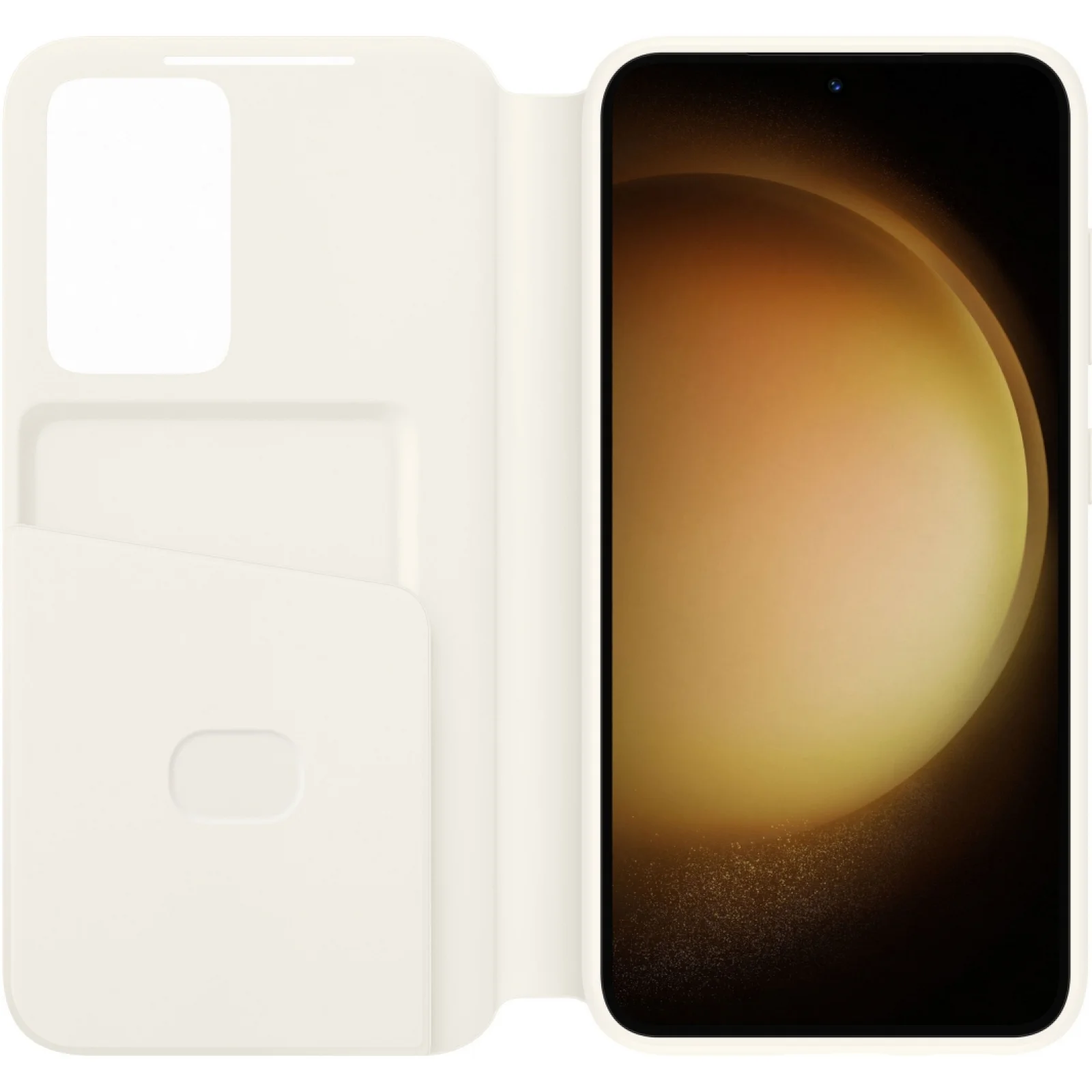 Чохол Samsung Smart View Wallet Case Cream для Samsung Galaxy S23 SM-S911 (EF-ZS911CUEG)