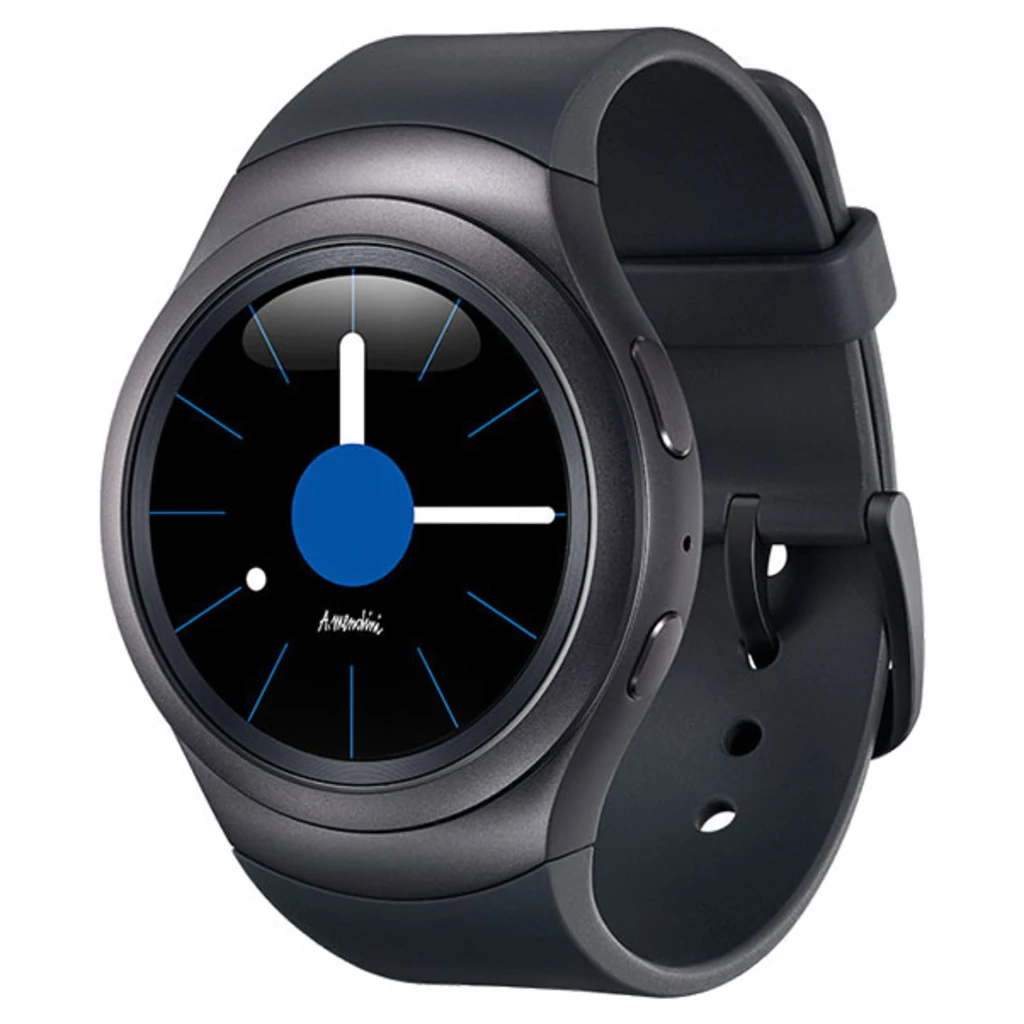Смарт-часы Samsung Gear S2 SM-R720 Dark-Grey (SM-R7200ZKASEK) UA