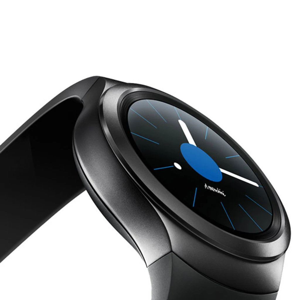 Смарт-часы Samsung Gear S2 SM-R720 Dark-Grey (SM-R7200ZKASEK) UA