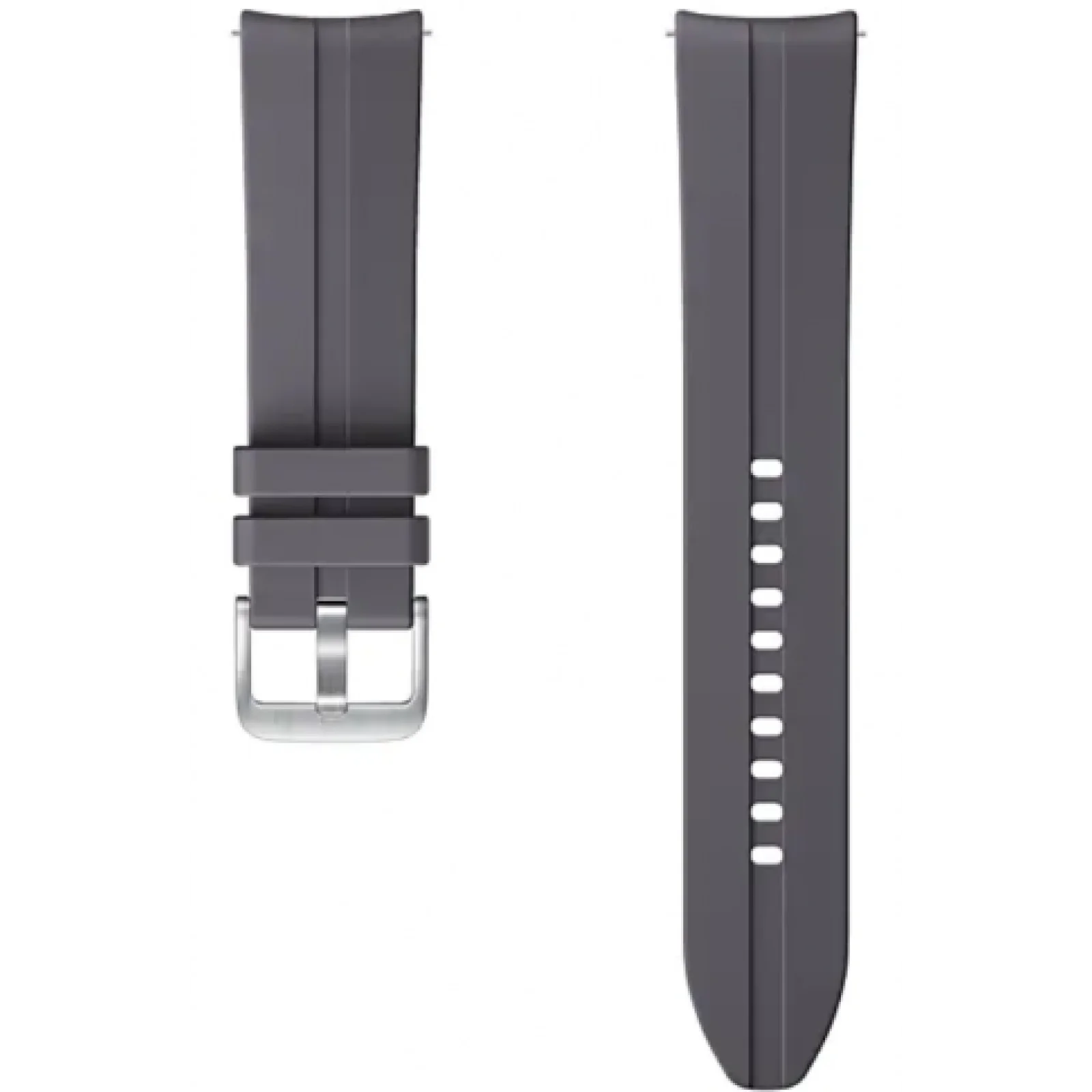 Ремінець для смарт-годинника Samsung Galaxy Watch 3 R840 Ridge Sport Band Gray (ET-SFR84LJEGRU)