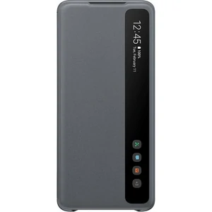 Цвет: Серый - Чехол Samsung Clear View Cover Grey для Samsung Galaxy S20 Plus SM-G985 (EF-ZG985CJEGRU)