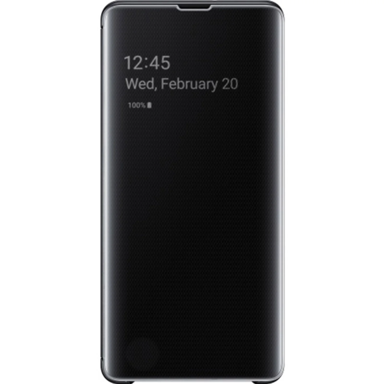 Чехол Samsung Clear View Cover Black для Samsung Galaxy S10 Plus SM-G975