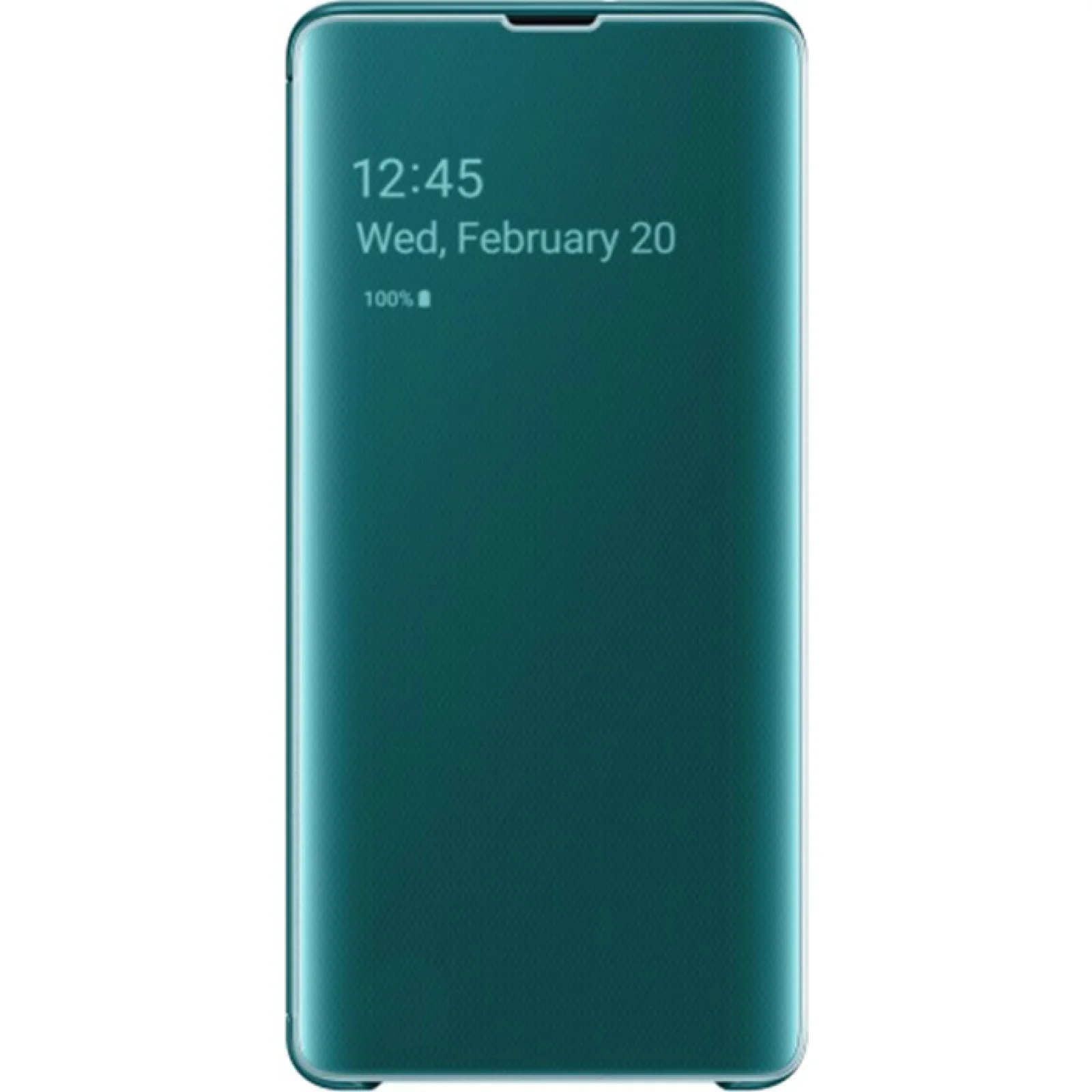Чехол Samsung Clear View Cover Green для Samsung Galaxy S10 Plus SM-G975
